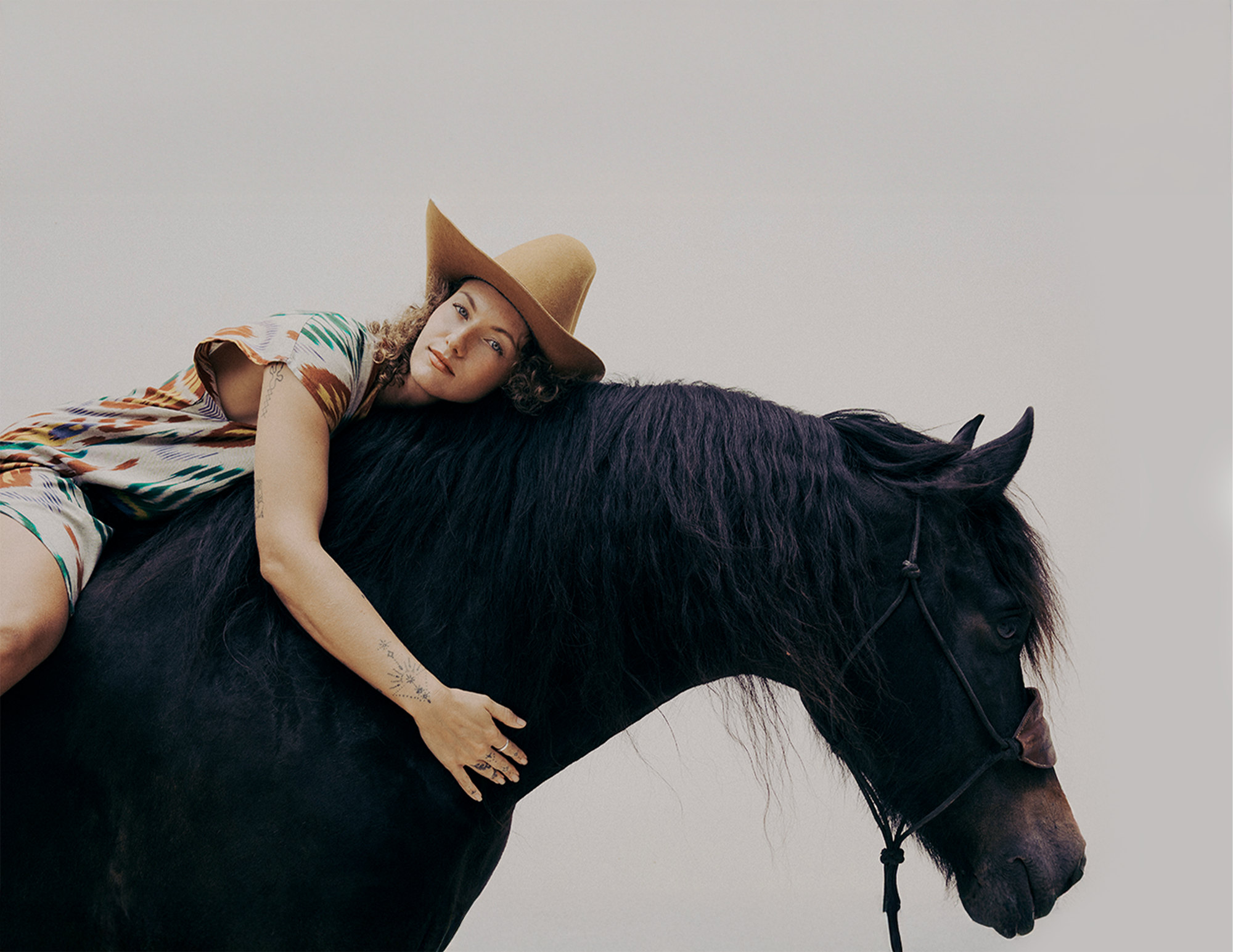 Retrato editorial a caballo, Hotel Bacab
