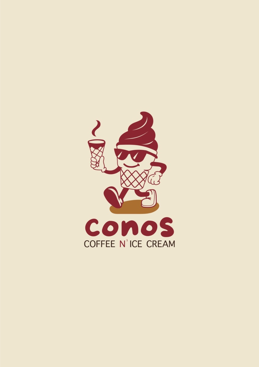 Logotipo de CONOS Coffee n’ Ice Cream